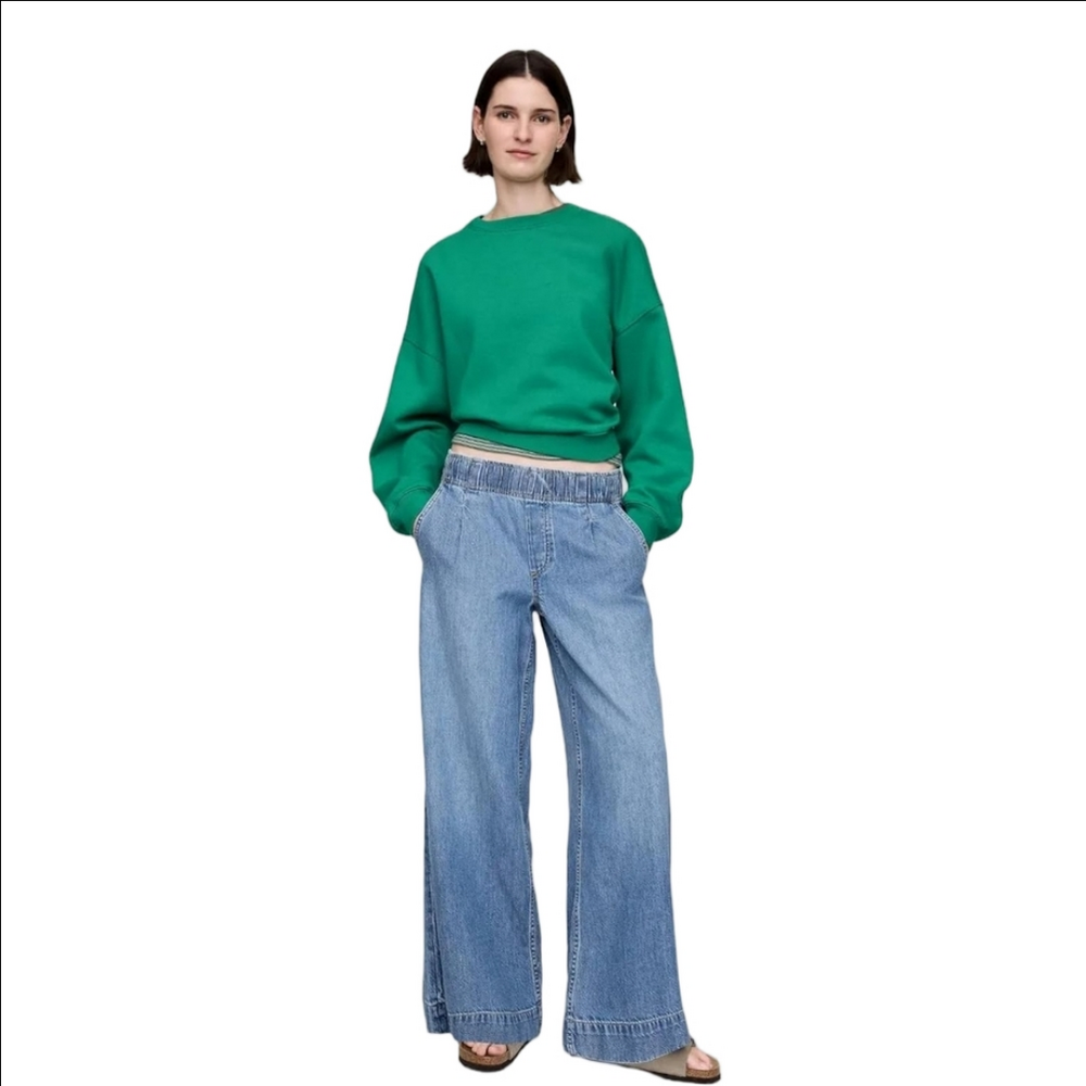 GAP Baggy Wide Leg Denim Pants